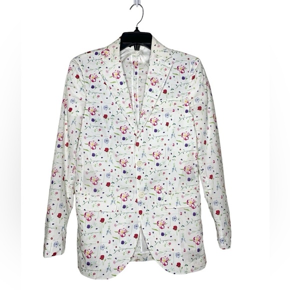 R13 Summer Blazer in Assembled Floral‎ - Picture 3 of 9